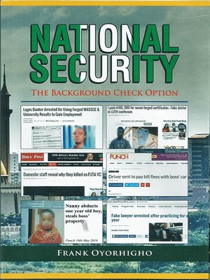 cover image of National Security